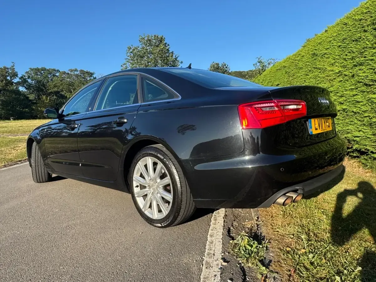 Used Audi A6 2011 Black Sedan
