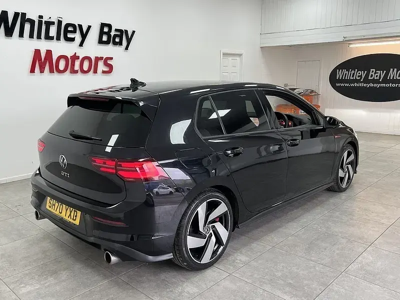 Used VW Golf VII GTI 2021 Black Hatchback