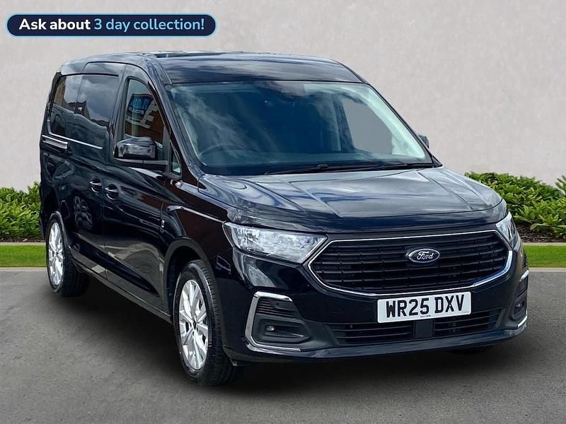 Black Used 2025 Ford Transit Limited Van | £26,500 - Image 1/4