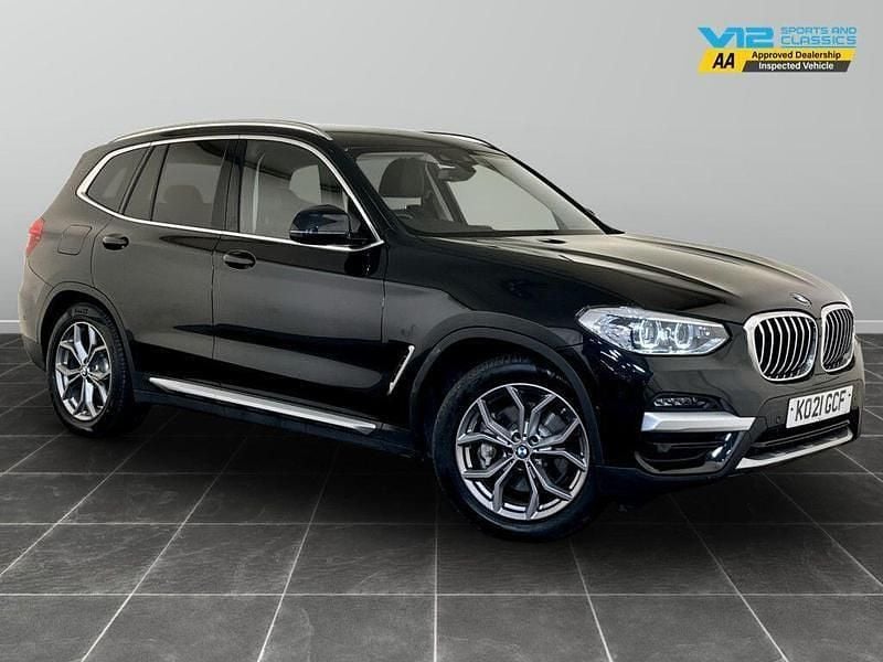 Black Used 2021 BMW X3 xLine SUV | £15,195 (Super price) - Image 1/2