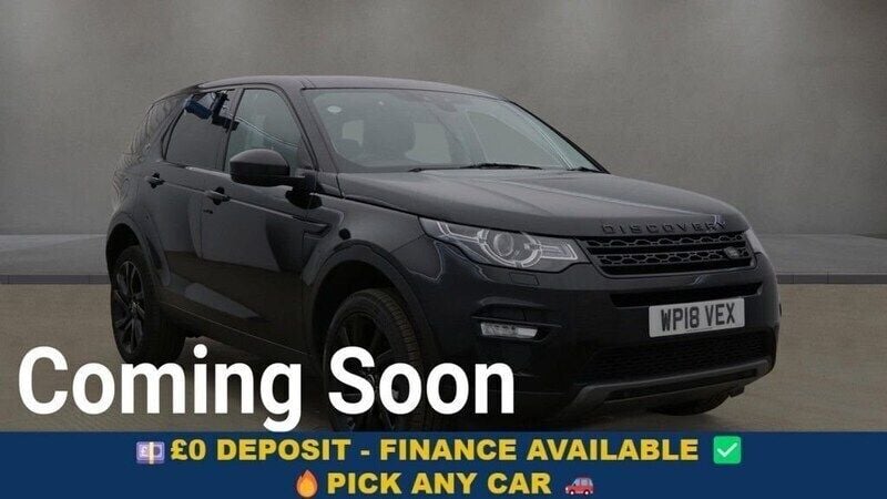 Black Used 2018 Land Rover Discovery Sport HSE SUV | £15,249 (Good price) - Image 1/4