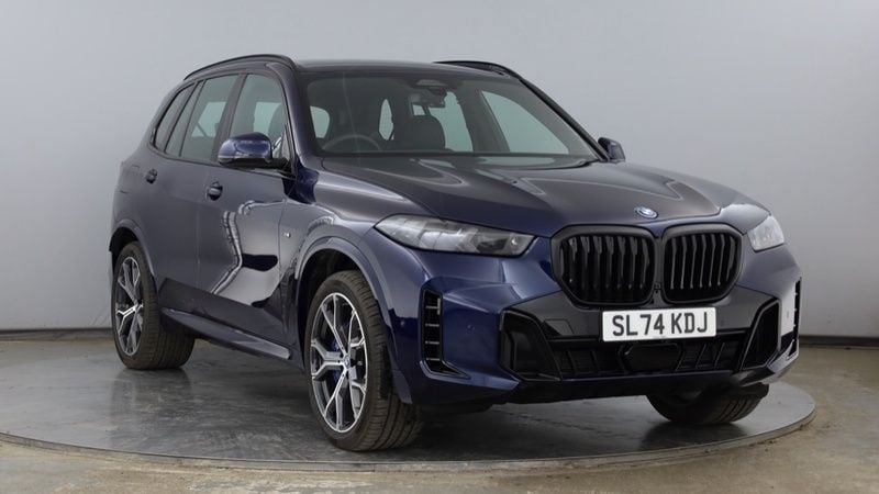 Blue New 2024 BMW X5 M Sport SUV | £69,950 (Super price) - Image 1/4