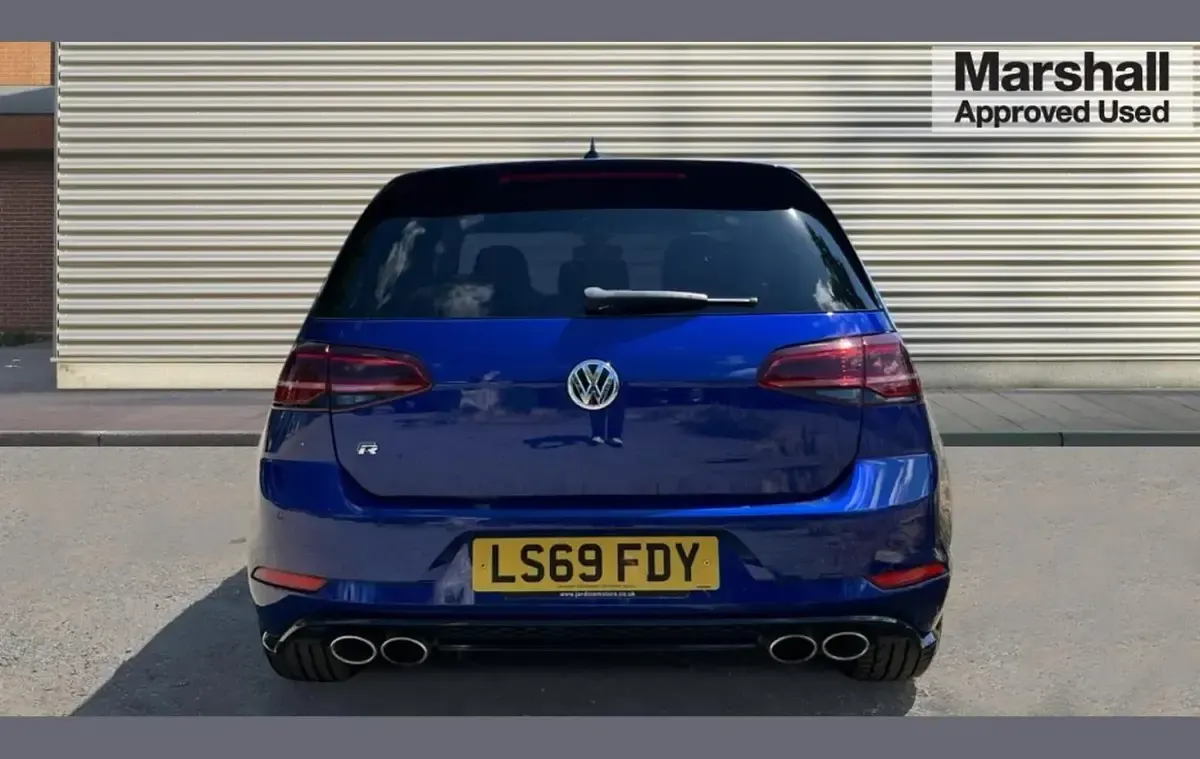 Used VW Golf VII R 300 HP (220 kW) 2019 Blue Hatchback