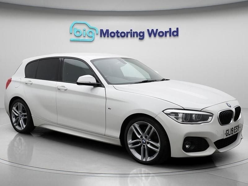 White Used 2019 BMW 118 M Sport Hatchback | £13,856 (Super price) - Image 1/4