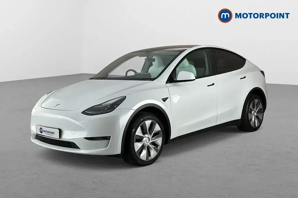 Used Tesla Model Y Long Range AWD 378 kW (514 HP) 2023 White SUV