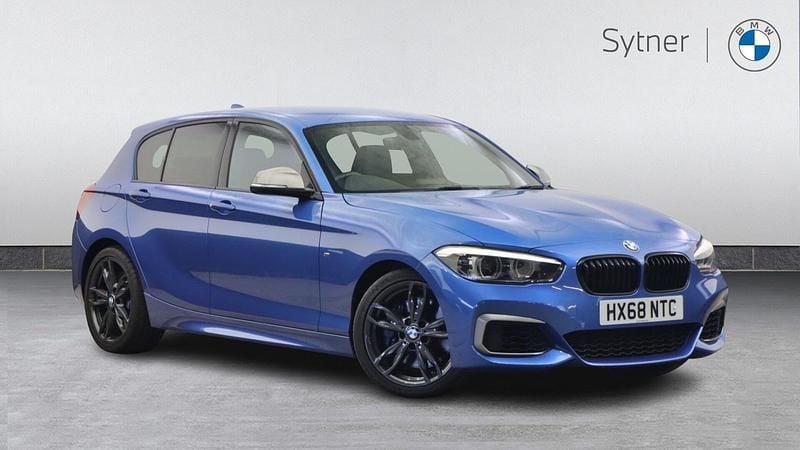 Used BMW M140 M Sport 340 HP (250 kW) 2018 Blue Hatchback