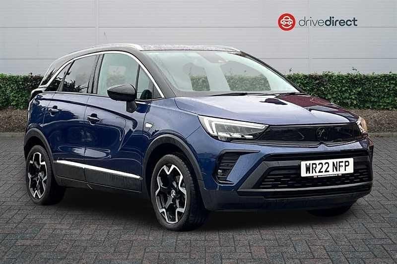Blue Used 2022 Vauxhall Crossland Ultimate SUV | £14,336 (Fair price) - Image 1/4