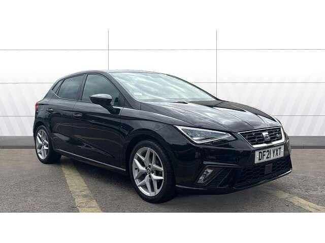 Black Used 2021 Seat Ibiza FR Hatchback | £12,836 (Fair price) - Image 1/4