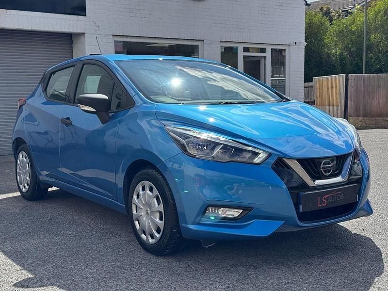 Used Nissan Micra Visia+ 71 HP (52 kW) 2017 Blue Hatchback