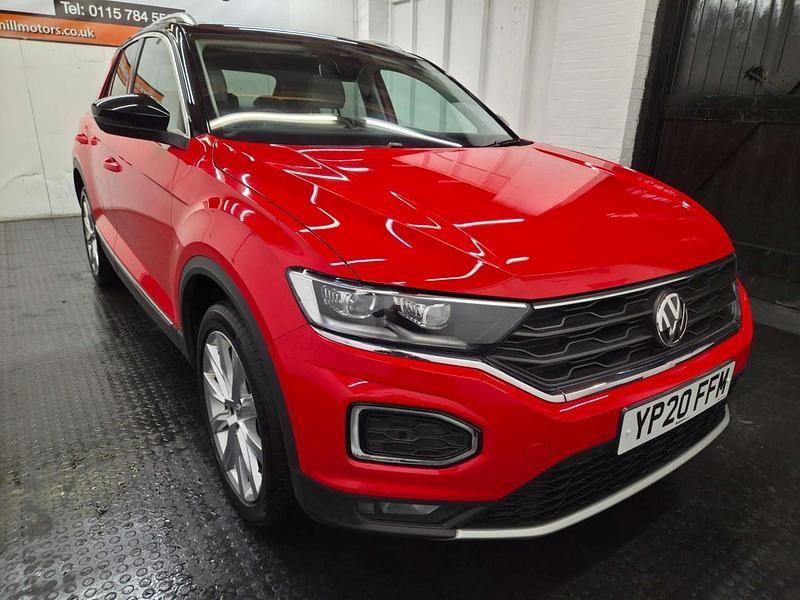 Used VW T-Roc SEL 190 HP (139 kW) 2020 Red SUV
