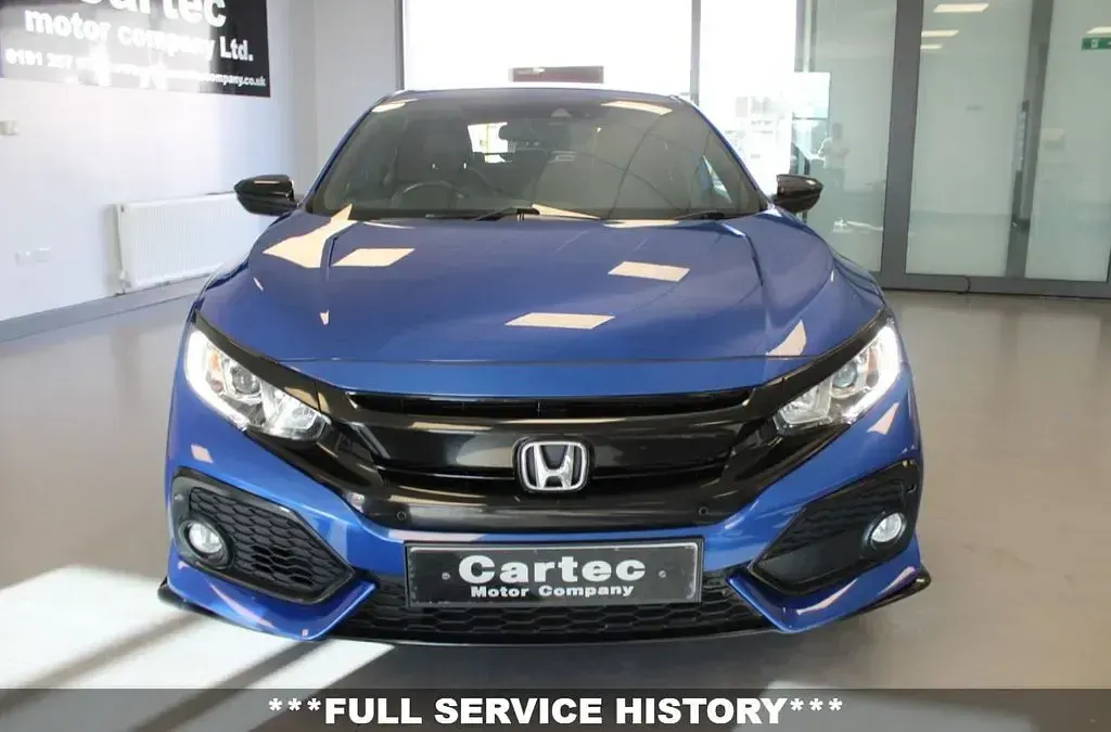 Used Honda Civic Sport 126 HP (92 kW) 2019 Blue Hatchback