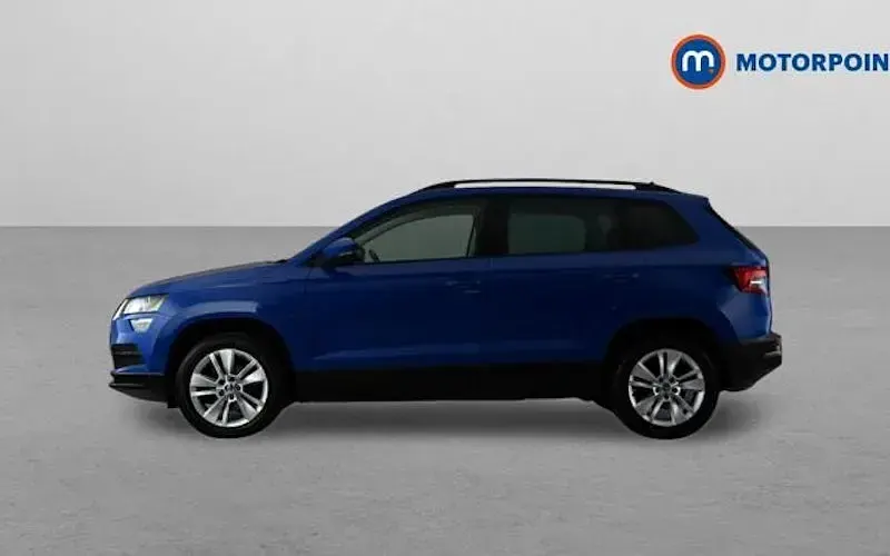 Used Skoda Karoq SE Technology 116 HP (85 kW) 2020 Blue SUV