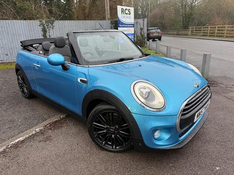 Blue Used 2016 Mini Cooper D Cabriolet Cabriolet | £7,299 (Fair price) - Image 1/3