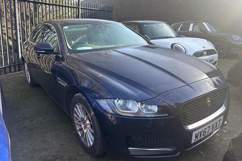 Used Jaguar XF Prestige 250 HP (183 kW) 2017 Blue Sedan