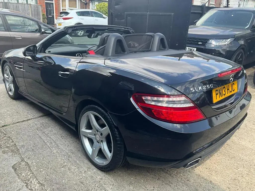 Used Mercedes SLK250 AMG 2013 Black Cabriolet