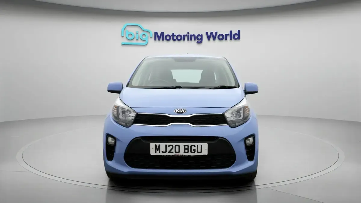 Used Kia Picanto 67 HP (49 kW) 2020 Blue Hatchback