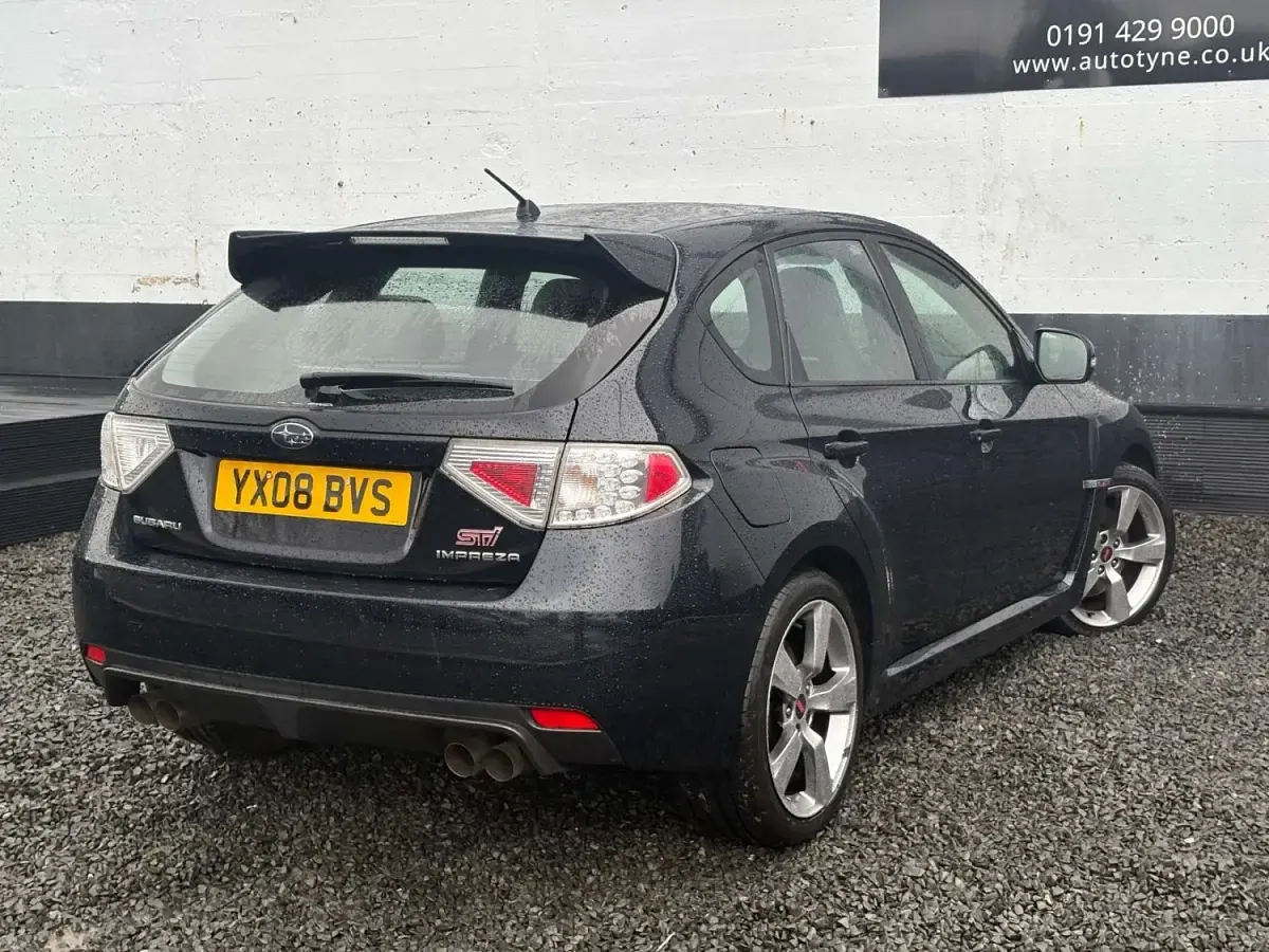 Begagnad Subaru Impreza 2008 Blå Sedan