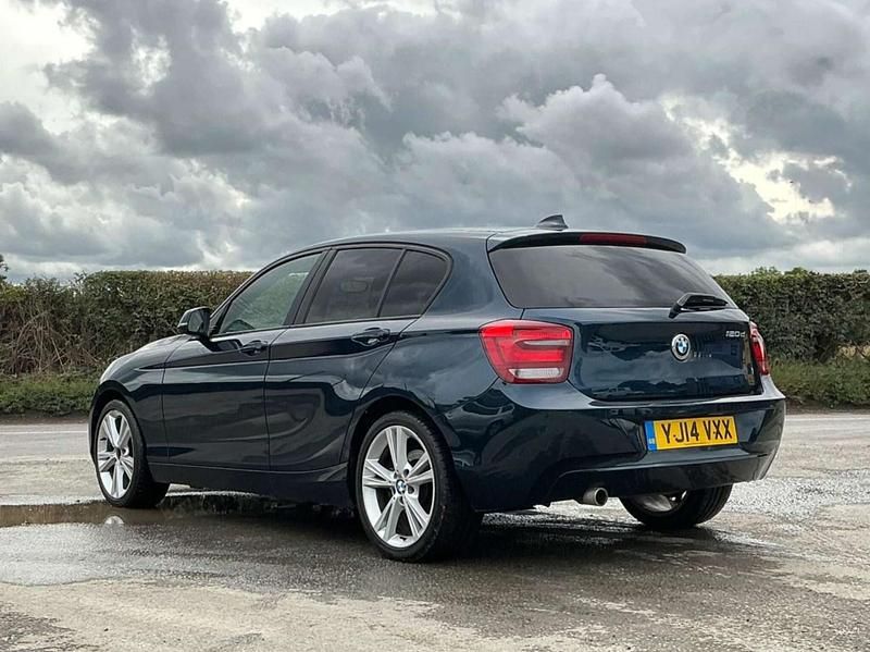 Used BMW 120 2014 Blue Hatchback