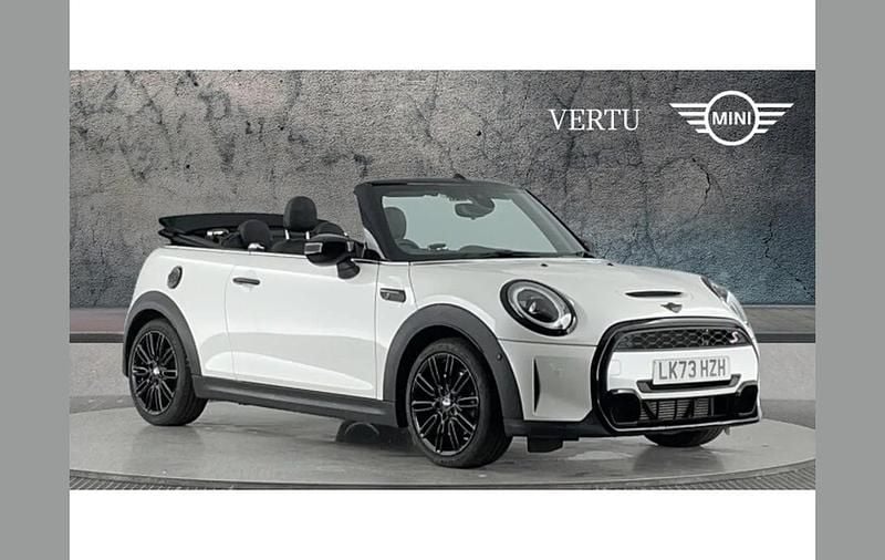 White Used 2023 Mini Cooper S Cabriolet Exclusive Cabriolet | £25,999 (Fair price) - Image 1/4