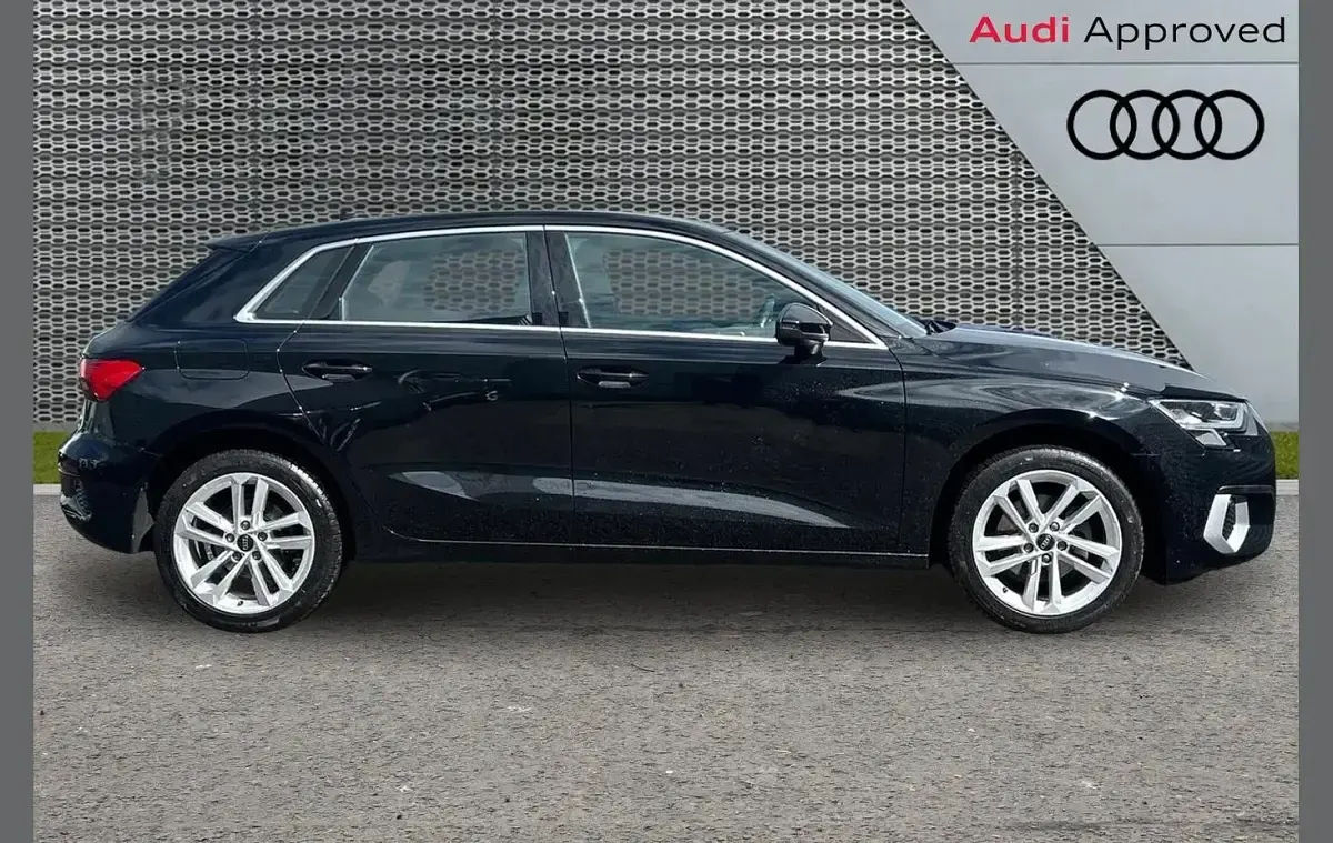 Used Audi A3 Sport 147 HP (108 kW) 2023 Black Sedan