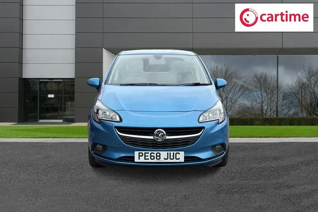 Używany Vauxhall Corsa S 100 KM (73 kW) 2018 Niebieski Hatchback