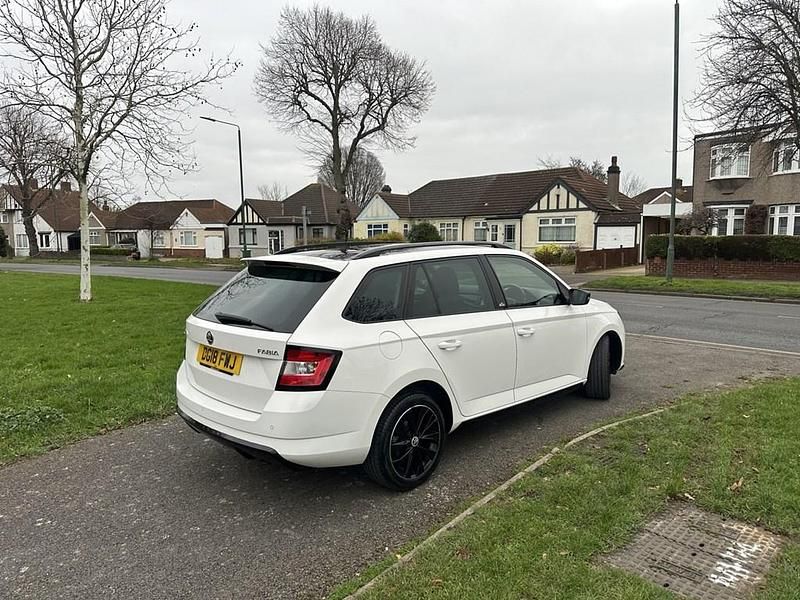 Used Skoda Fabia Monte Carlo 2018 White Estate