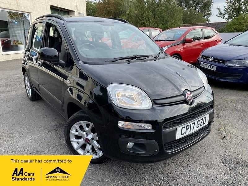 Black Used 2017 Fiat Panda Lounge Hatchback | £6,495 (Fair price) - Image 1/4
