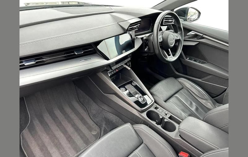 Used Audi A3 S-Line 147 HP (108 kW) 2020 Black Sedan