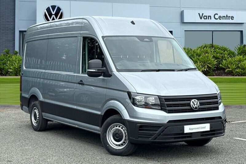 Silver New 2025 VW Crafter Van | £32,490 (Fair price) - Image 1/4