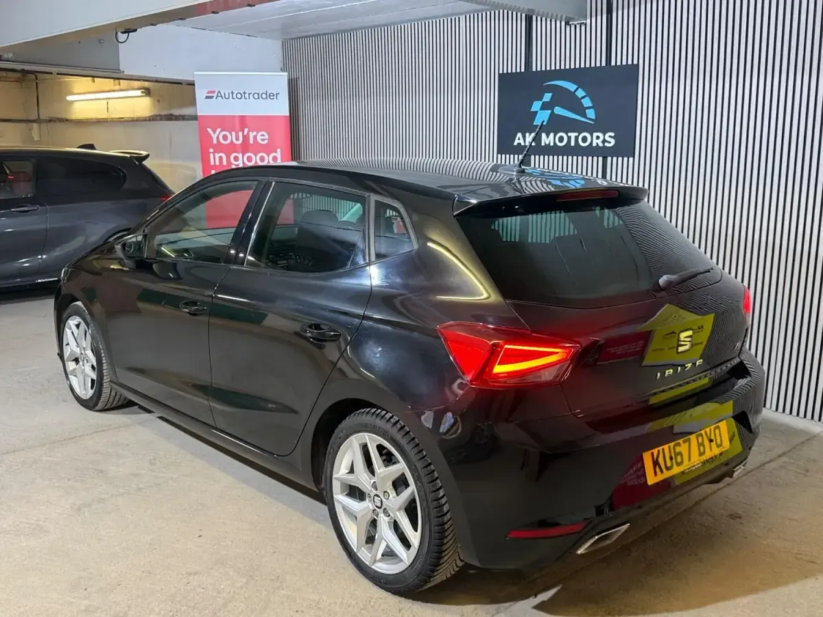 Used Seat Ibiza FR 95 HP (69 kW) 2017 Black Hatchback