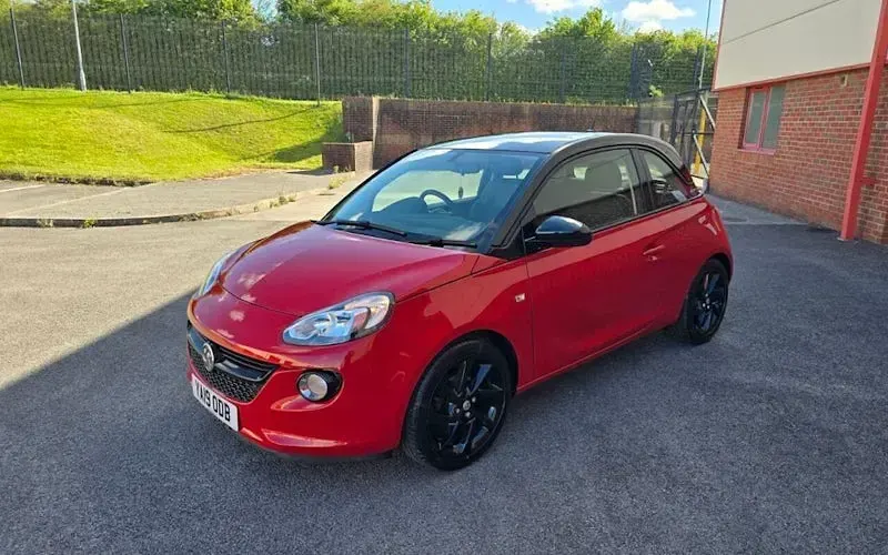 Used Vauxhall Adam 70 HP (51 kW) 2019 Red Hatchback
