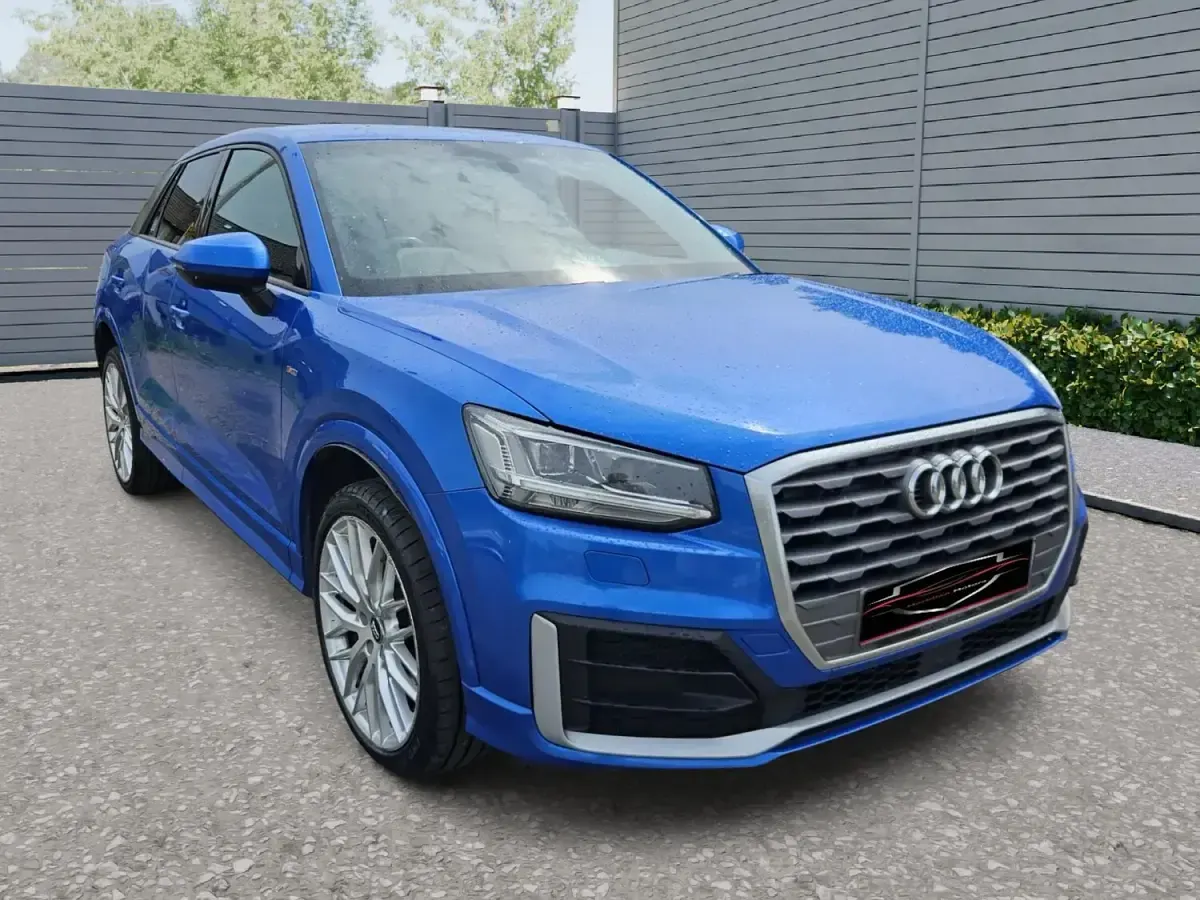 Used Audi Q2 S-Line 150 HP (110 kW) 2017 Blue SUV