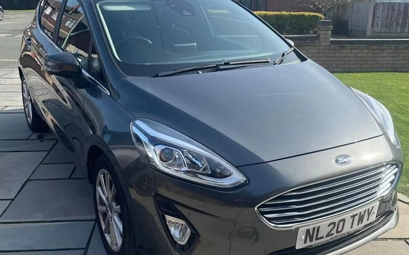 Used Ford Fiesta Titanium 101 HP (74 kW) 2020 Grey Hatchback