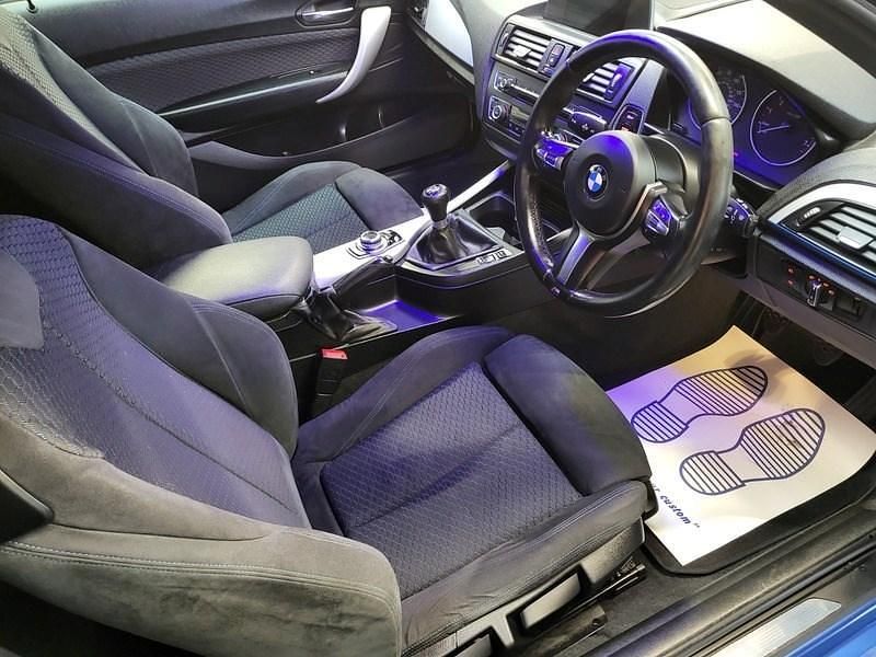 Used BMW 118 M Sport 134 HP (98 kW) 2014 Blue Hatchback