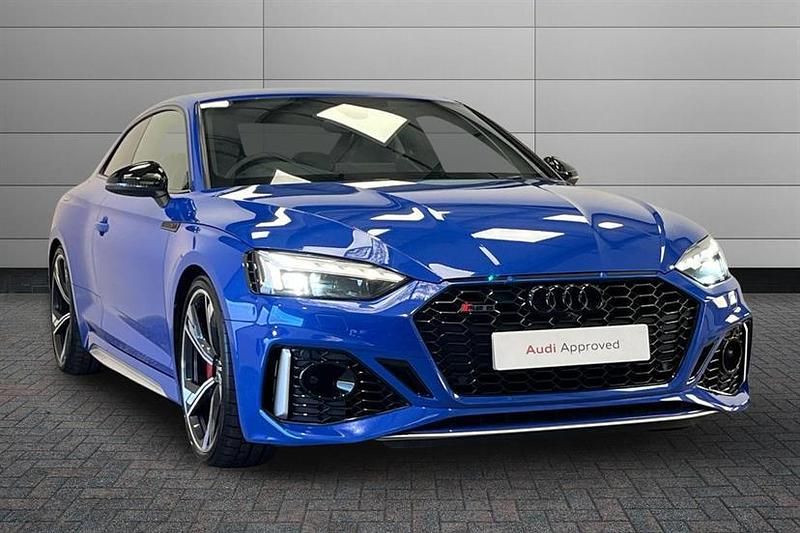Used Audi RS5 Advanced 450 HP (330 kW) 2021 Blue Coupe