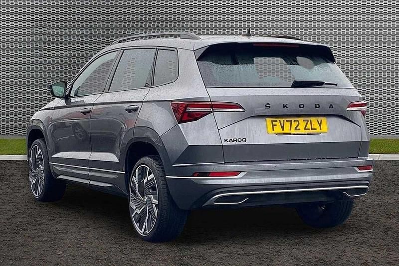 Used Skoda Karoq SportLine 110 HP (80 kW) 2023 Graphite grey metallic SUV
