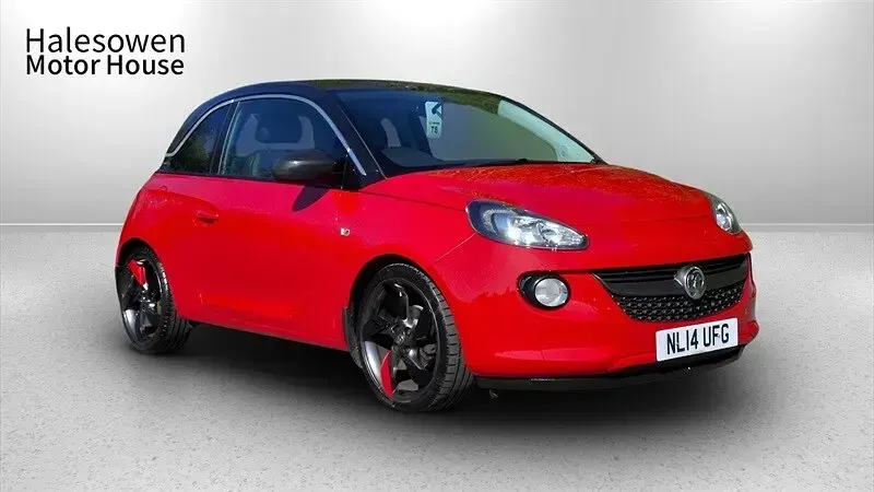 Used Vauxhall Adam Slam 100 HP (73 kW) 2014 Red Hatchback