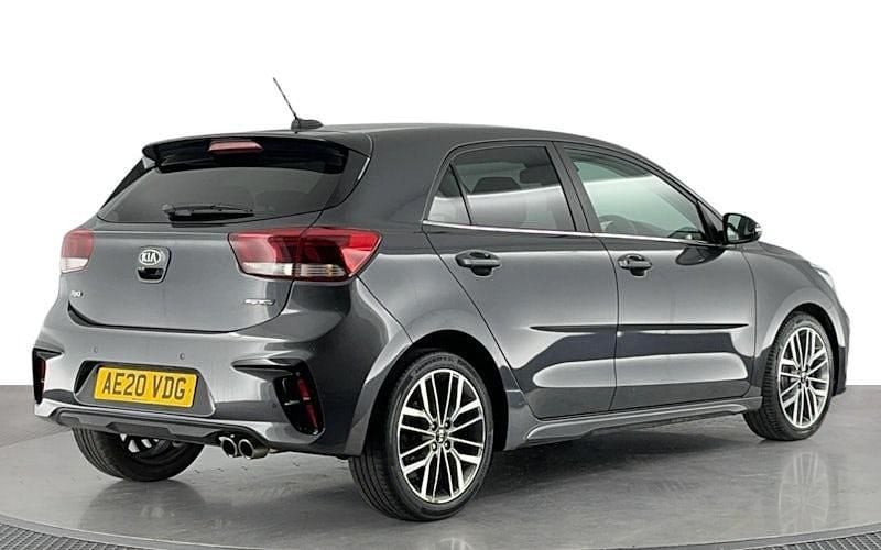 Used Kia Rio GT-Line 120 HP (88 kW) 2020 Grey Hatchback