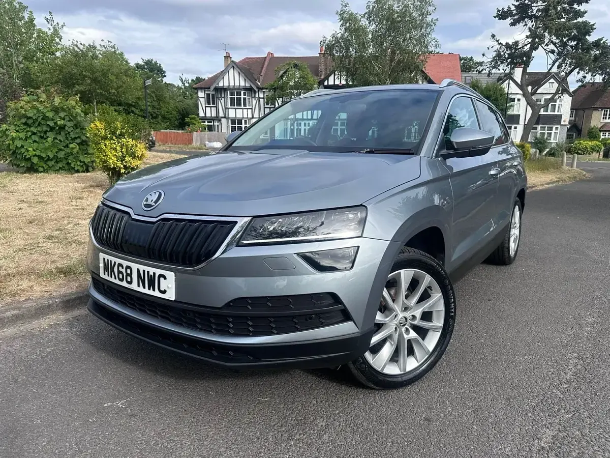 Used Skoda Karoq SE L 116 HP (85 kW) 2018 Grey SUV
