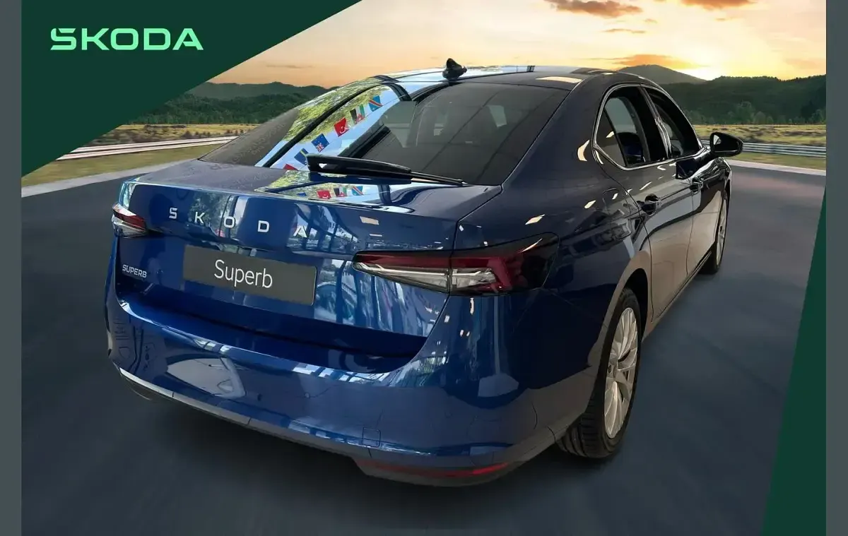 New Skoda Superb SE L 204 HP (150 kW) 2026 Blue Hatchback