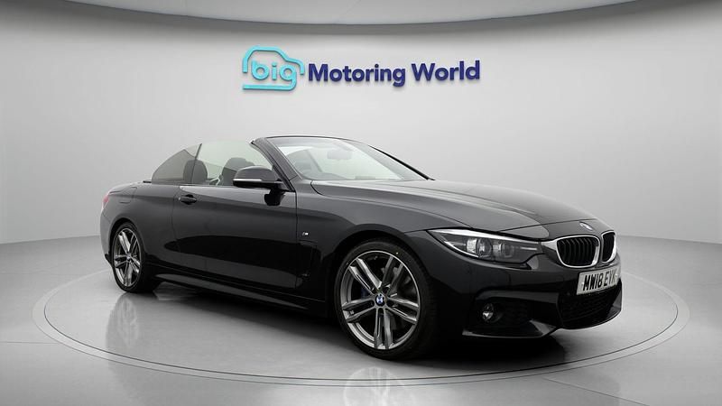 Used BMW 420 M Sport 188 HP (138 kW) 2018 Black Cabriolet