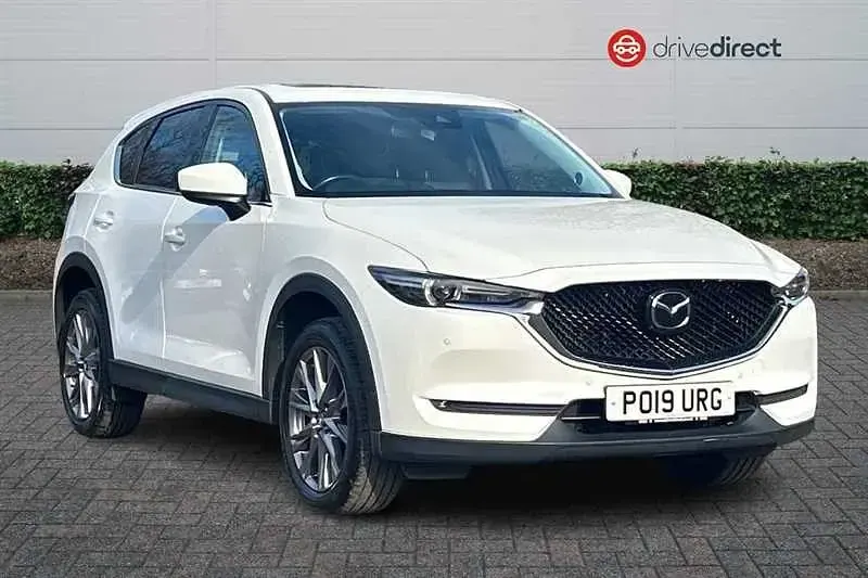 Second-hand Mazda CX-5 Inclusive 165 CP (121 kW) 2019 Alb SUV