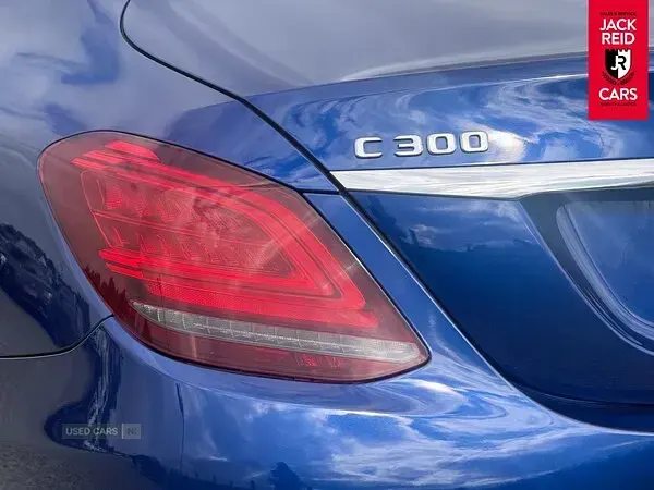 Used Mercedes C300 AMG line 2019 Blue Sedan