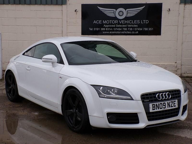 White Used 2009 Audi TT S-Line Coupe | £4,499 (Fair price) - Image 1/4