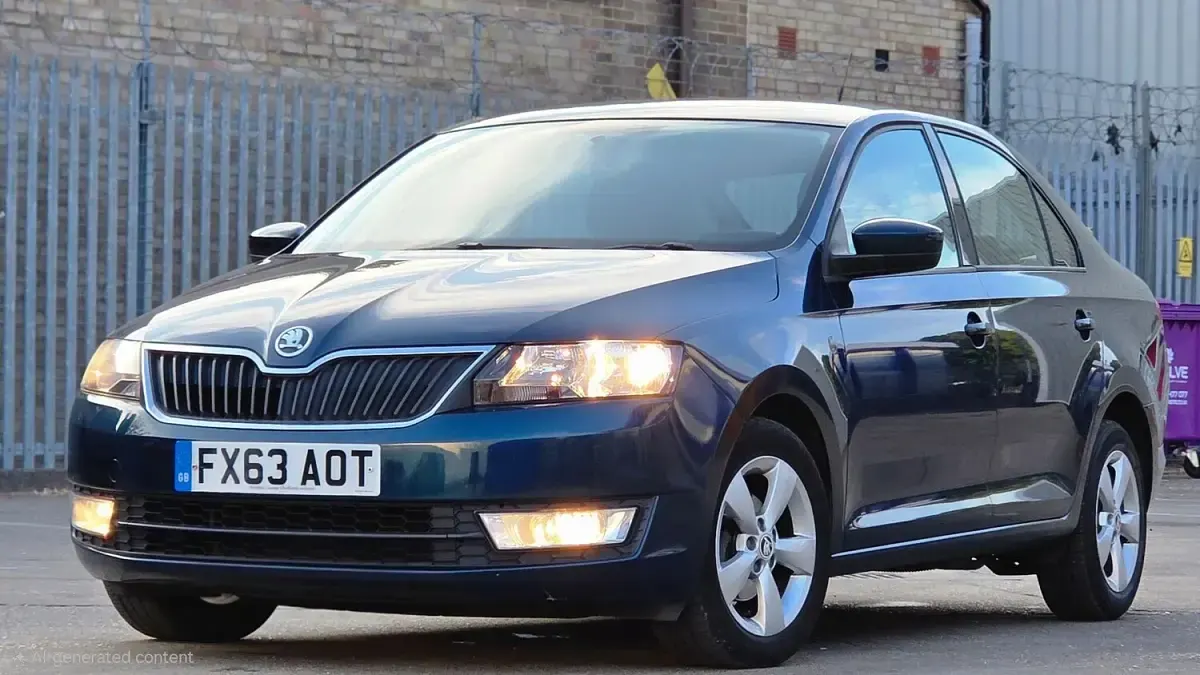 Used Skoda Rapid SE 2013 Blue Hatchback