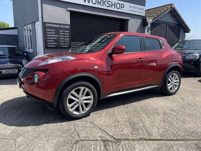 Red Used 2010 Nissan Juke Acenta SUV | £3,695 (Fair price) - Image 1/4