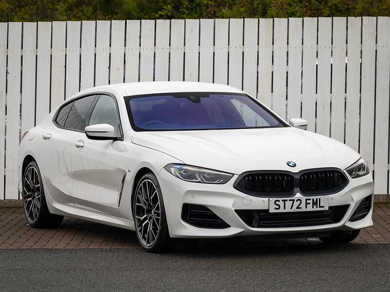White Used 2022 BMW 840 M Sport Coupe | £37,998 (Fair price) - Image 1/4