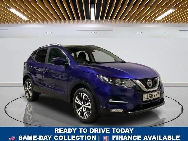Used Nissan Qashqai N-Connecta 115 HP (84 kW) 2018 Blue SUV