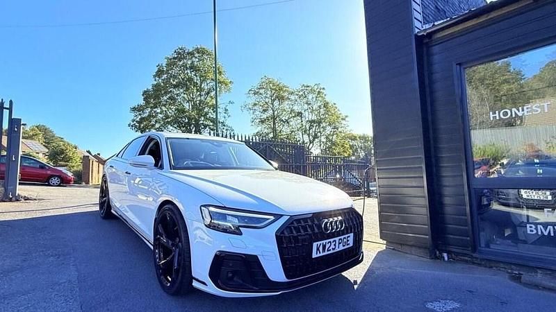 Used Audi A8 Sport 2023 White Sedan