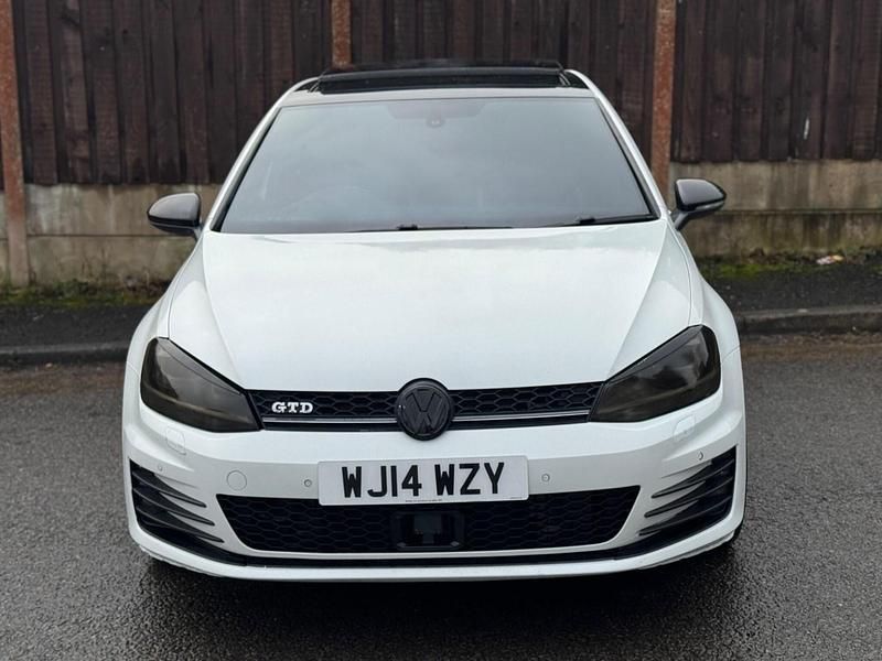 Used VW Golf VII GTD 2014 White Hatchback